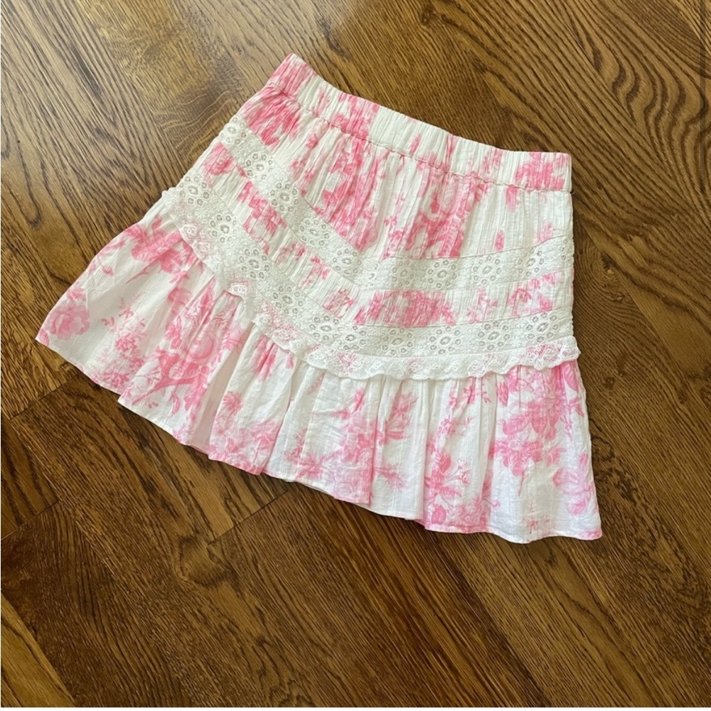 LOVESHACKFANCY Cove Skirt